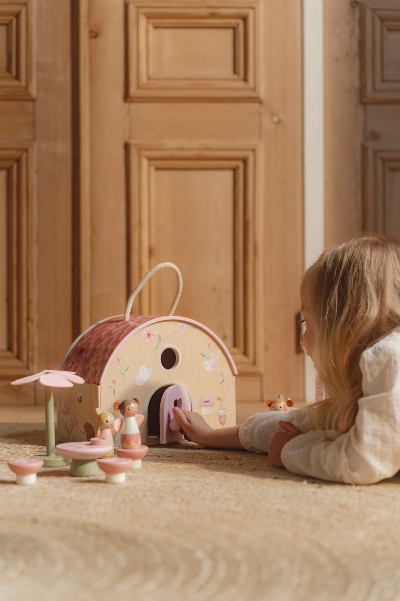 Little Dutch Nešiojamas fėjų namelis „Fairy Garden“ - Uogų kopos