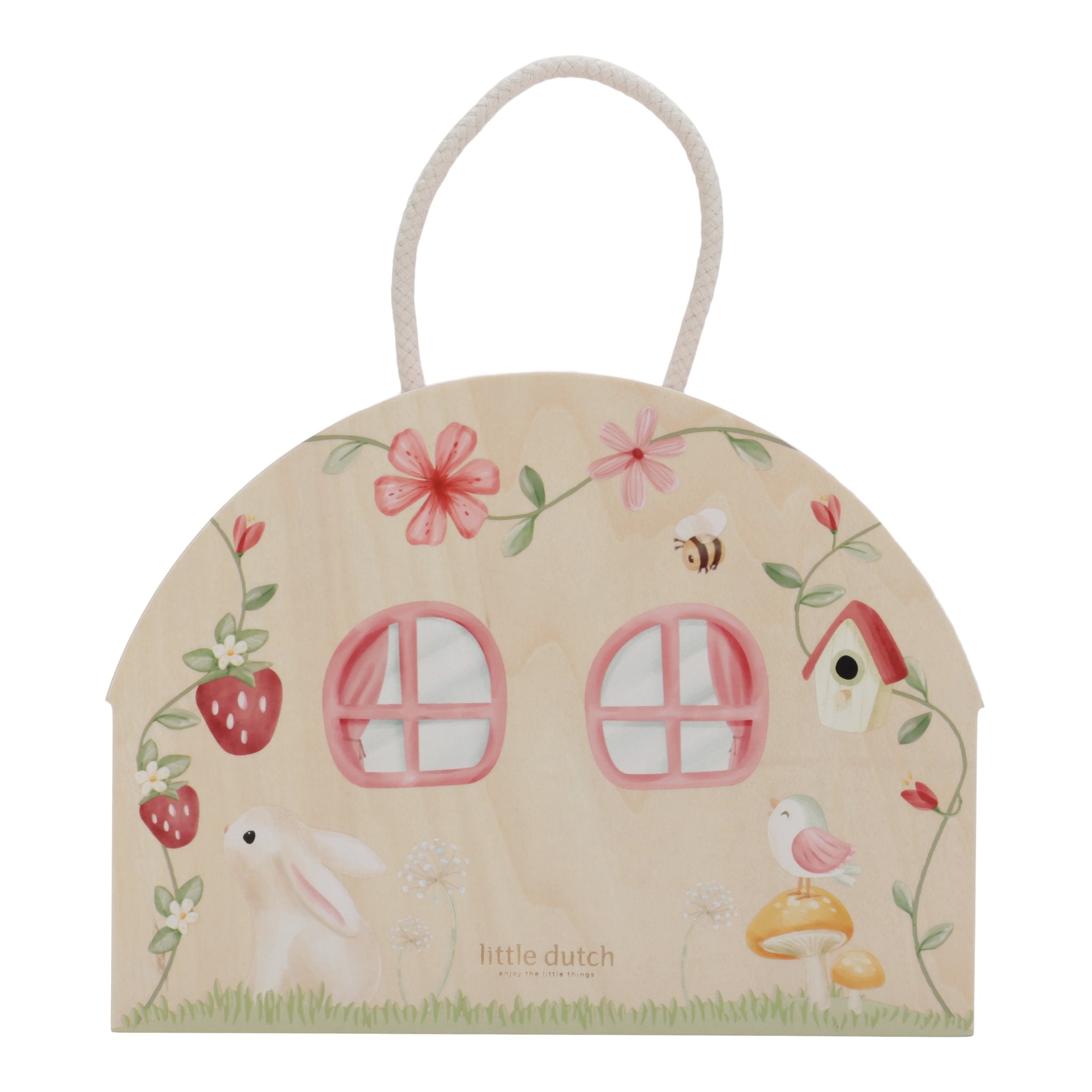 Little Dutch Nešiojamas fėjų namelis „Fairy Garden“ - Uogų kopos