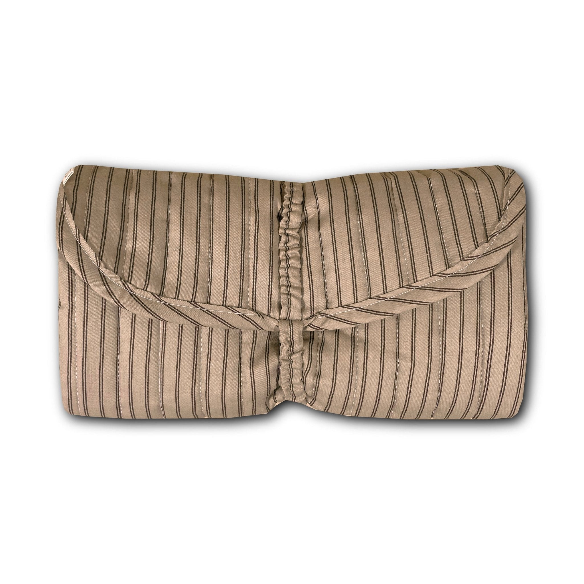 Nuuroo Nešiojamas vystymo kilimėlis - Cream stripe - Uogų kopos