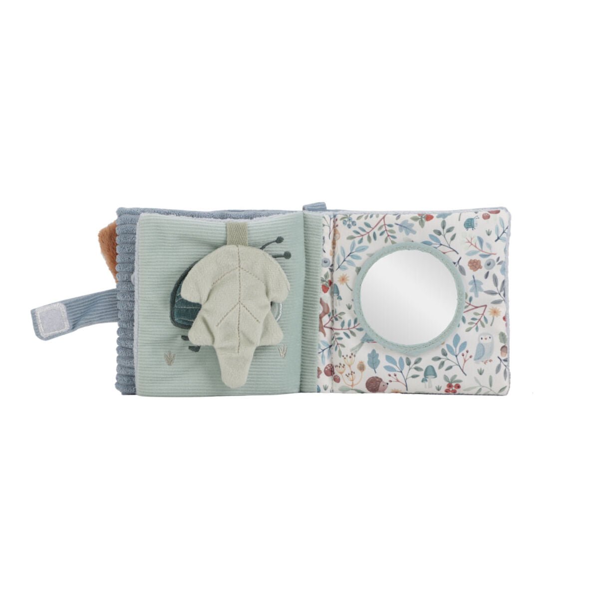 Little Dutch Pakabinama minkšta veiklos knygelė "Miško draugai" - Uogų kopos