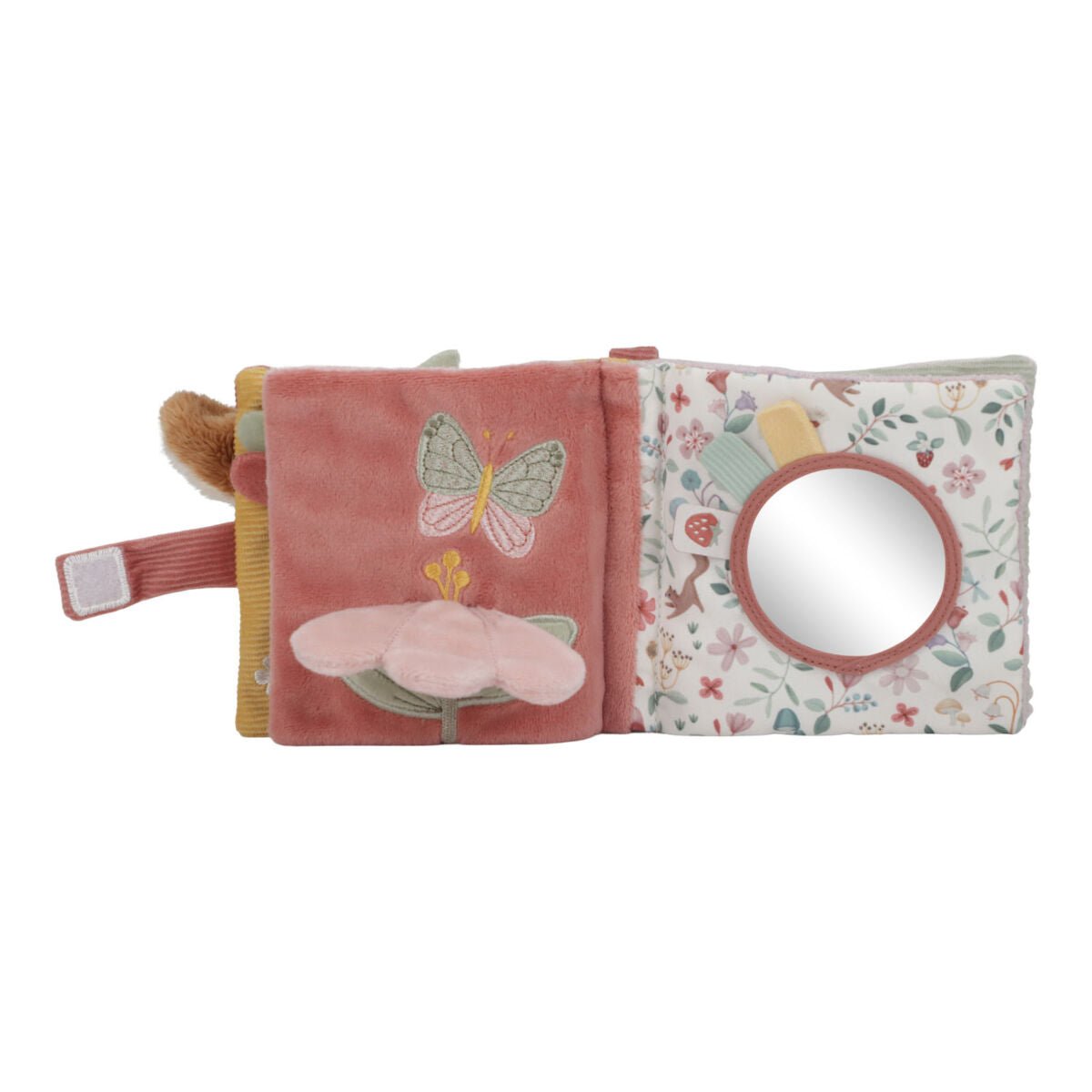 Little Dutch Pakabinama minkšta veiklos knygelė "Pasakų sodas" - Uogų kopos