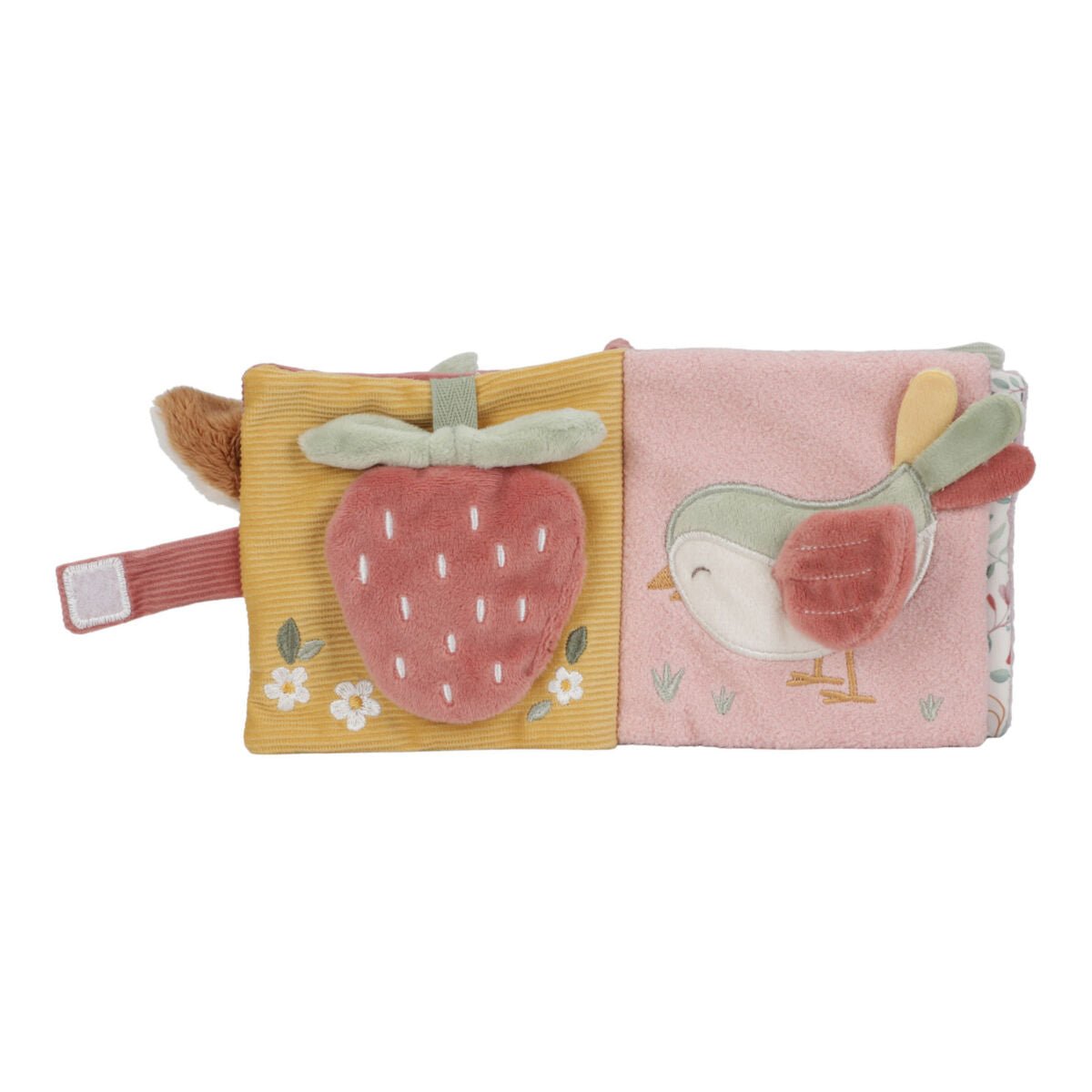 Little Dutch Pakabinama minkšta veiklos knygelė "Pasakų sodas" - Uogų kopos