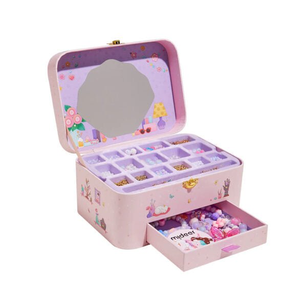 Mideer Papuošalų kūrimo rinkinys su papuošalų dėžute - Uogų kopos