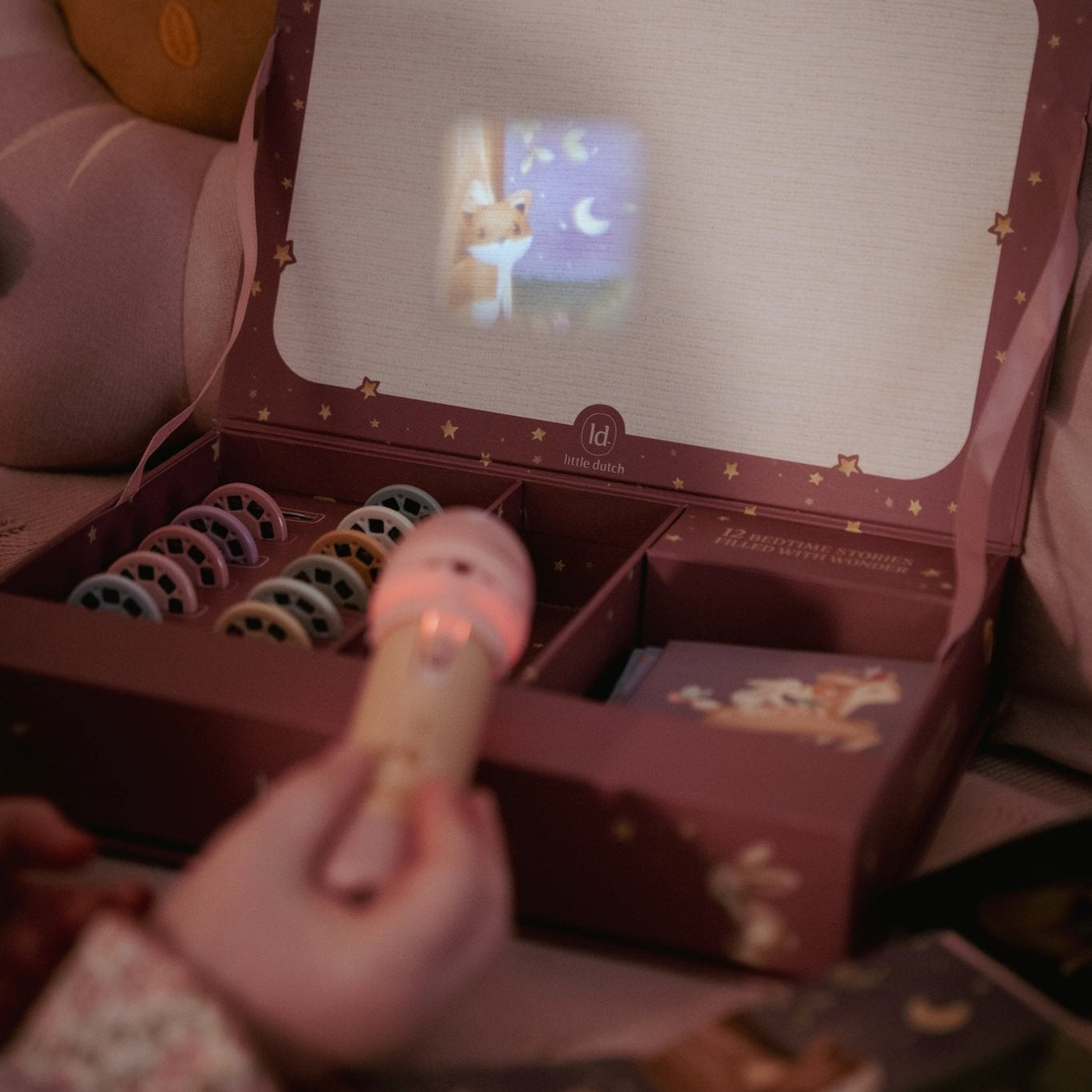 Little Dutch Pasakų projektorius „Fairy Garden“ - Uogų kopos