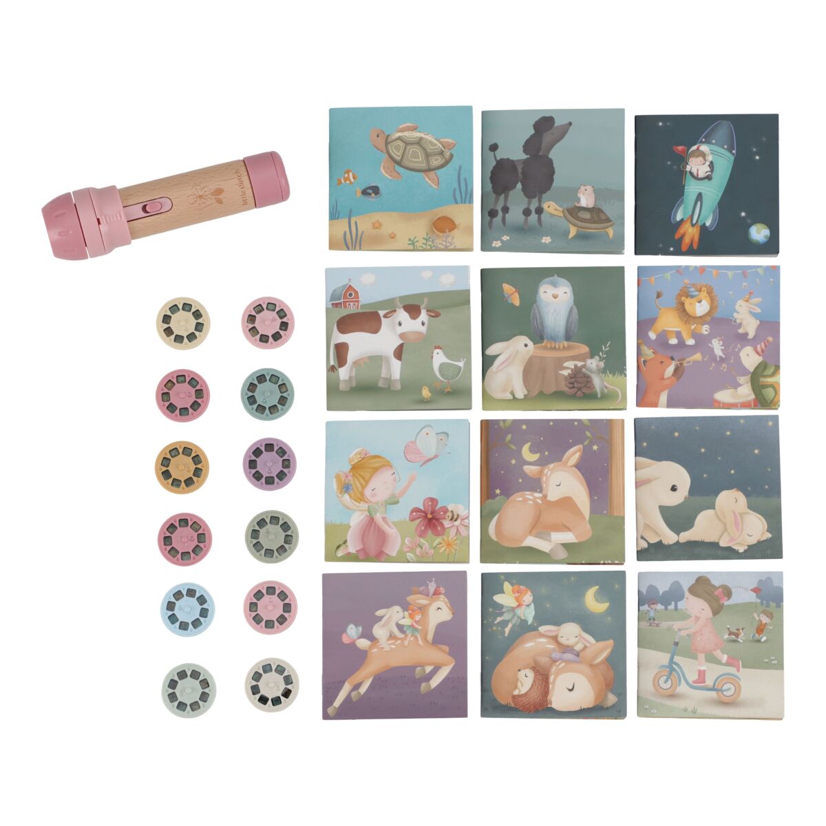 Little Dutch Pasakų projektorius „Pasakų sodas“ - Uogų kopos