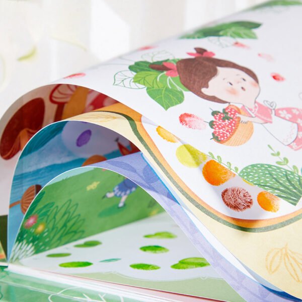 Mideer Piešimo pirštais rinkinys - Slaptas Sodas - Uogų kopos