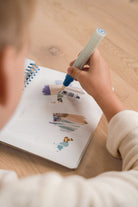 Little Dutch Piešimo su vandeniu knygelė "Džimas ir draugai" - Uogų kopos