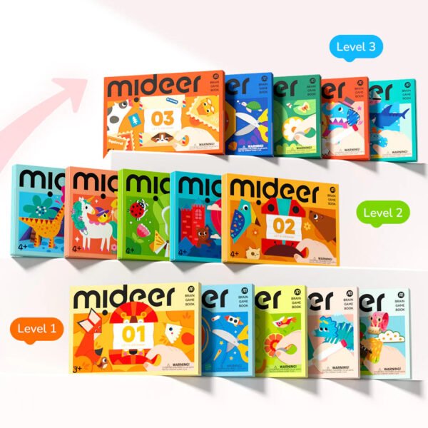 Mideer Piešimo užduotys - 3 Lygis - Uogų kopos