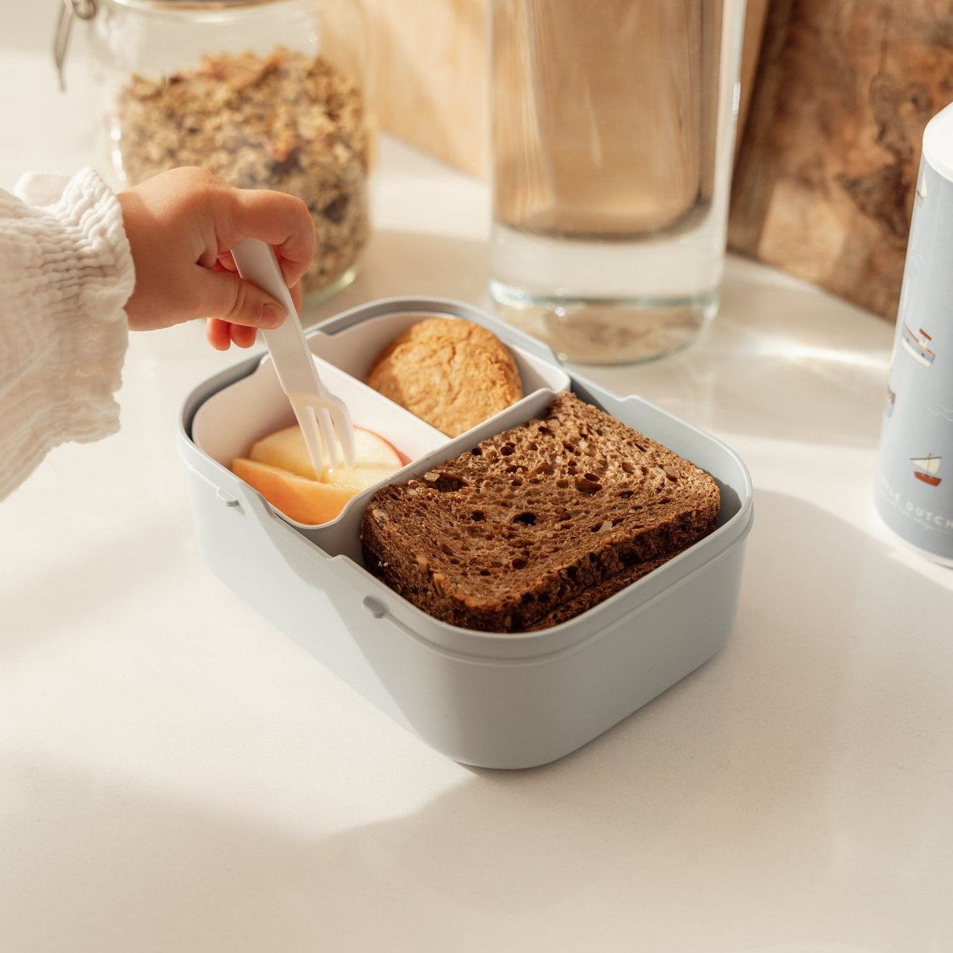 Little Dutch Pietų dėžutės ir gertuvės rinkinys „Sailors Bay“ - Uogų kopos