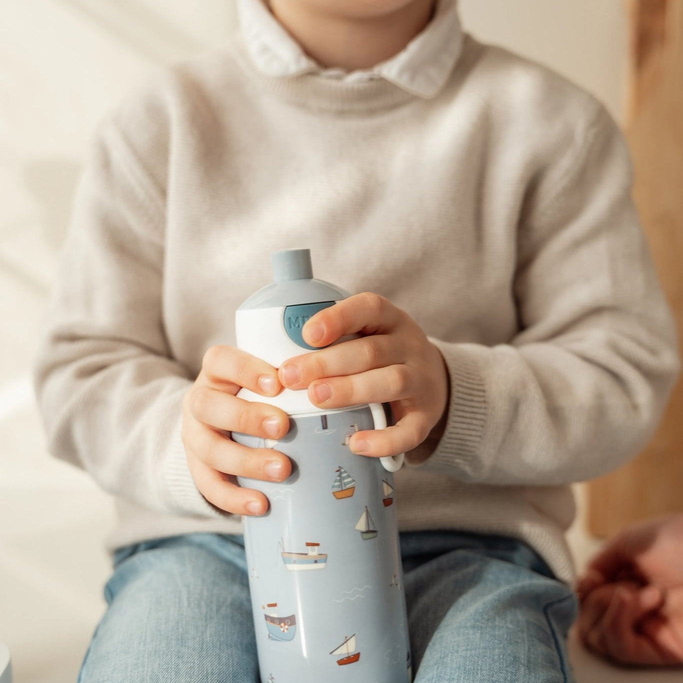 Little Dutch Pietų dėžutės ir gertuvės rinkinys „Sailors Bay“ - Uogų kopos