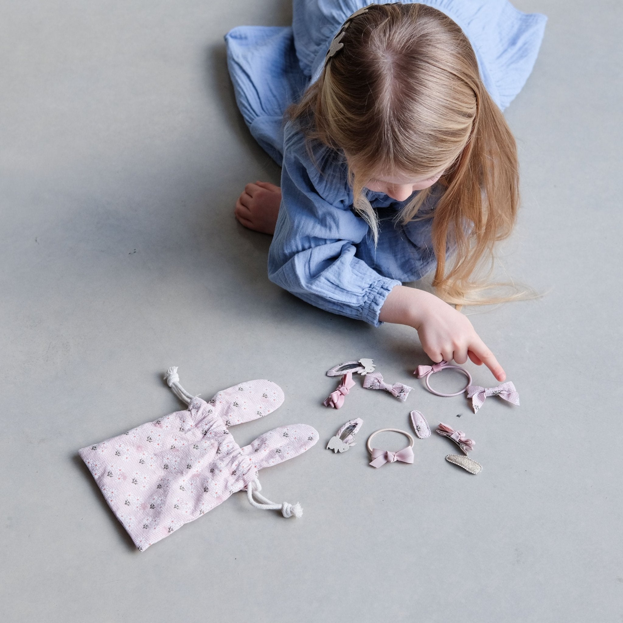 MIMI & LULA Plaukų aksesuarai - Velykinis zuikučio rinkinys - Uogų kopos