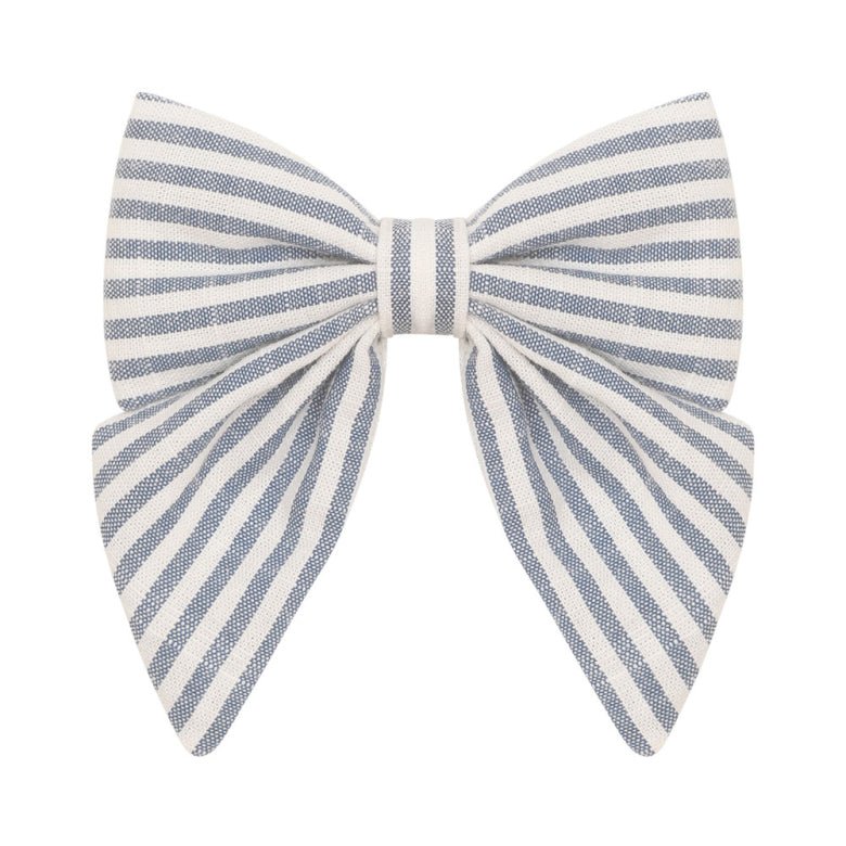 MIMI & LULA Plaukų segtukas - Seaside Stripes Bow - Uogų kopos