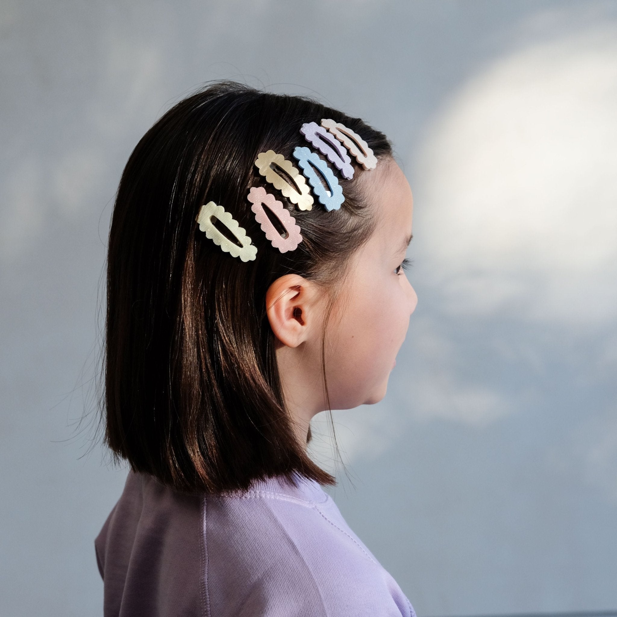 MIMI & LULA Plaukų segtukų rinkinys - Sparkle Mini Clic Clacs - Uogų kopos