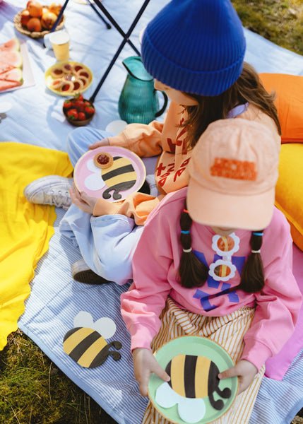 PartyDeco Popierinės servetėlės „Bitutė“ 16x15 cm - Uogų kopos