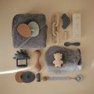 Mushie Prausimosi Šepetėliai 2vnt. - Žalia/Ruda - Uogų kopos