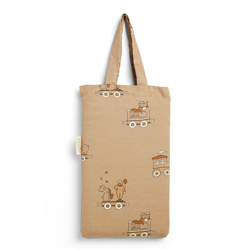 Nuuroo Satino patalynės komplektas 70x100cm - Train - Uogų kopos