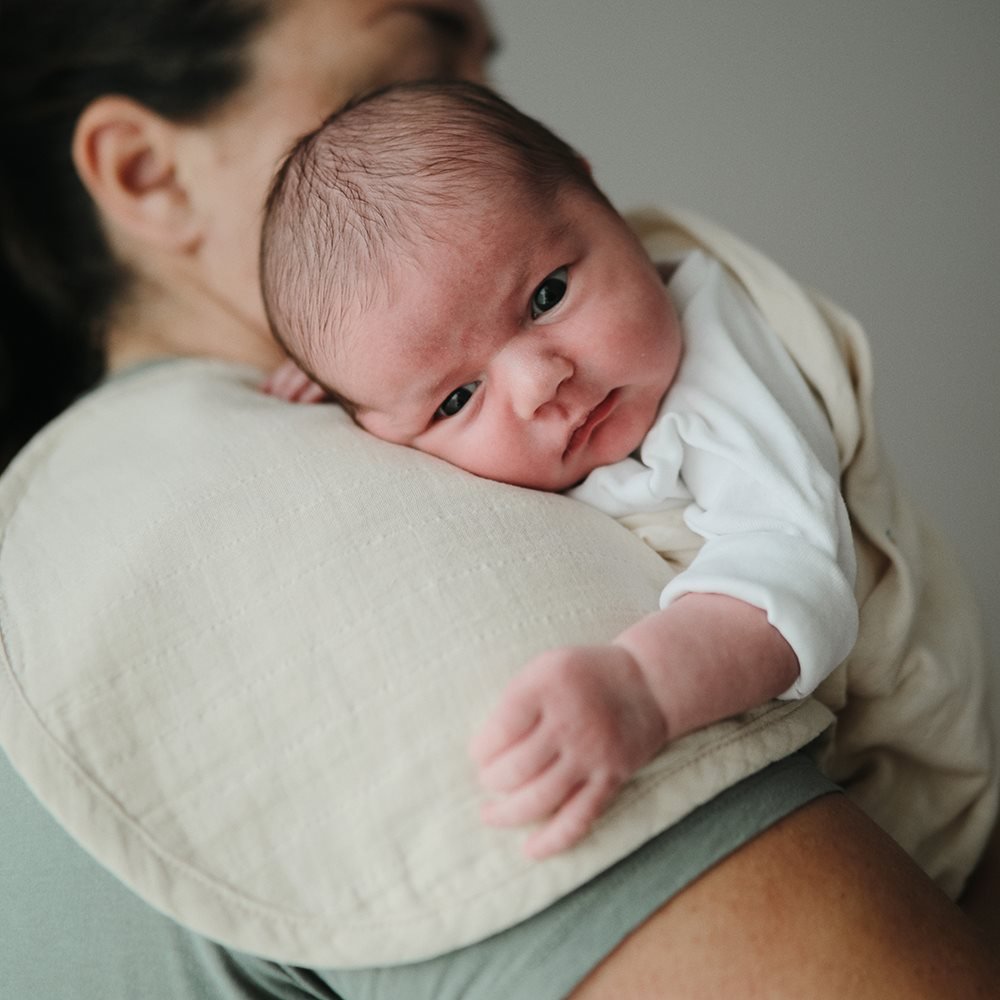 Mushie Seilinukas kūdikiui 2vnt. - Ruda/Smėlinė, 80x100cm - Uogų kopos