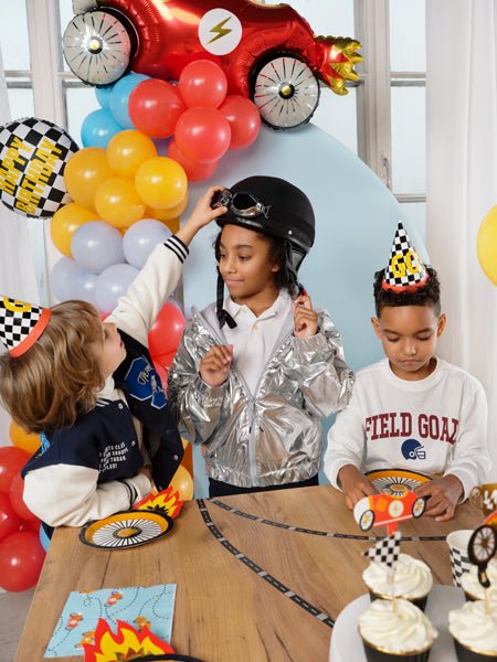 PartyDeco Servetėlės „Automobiliai“, 33 x 33 cm - Uogų kopos