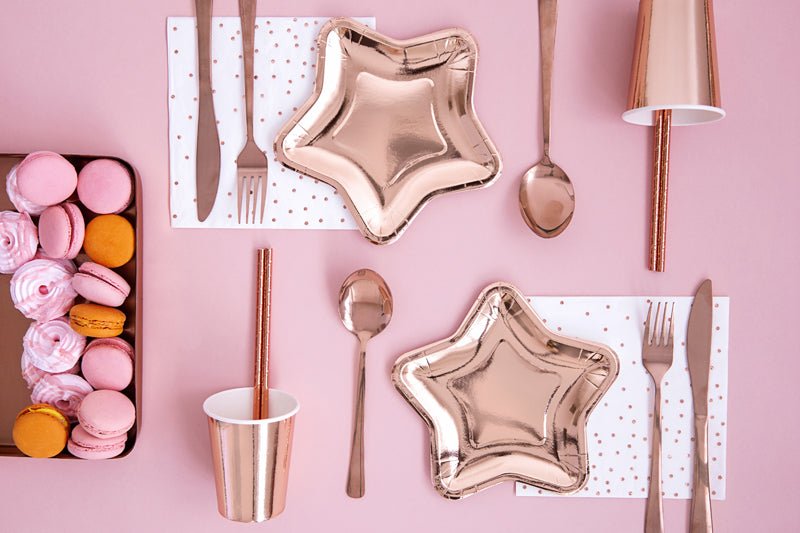 PartyDeco Servetėlės „Taškeliai“, 33 x 33 cm - Uogų kopos