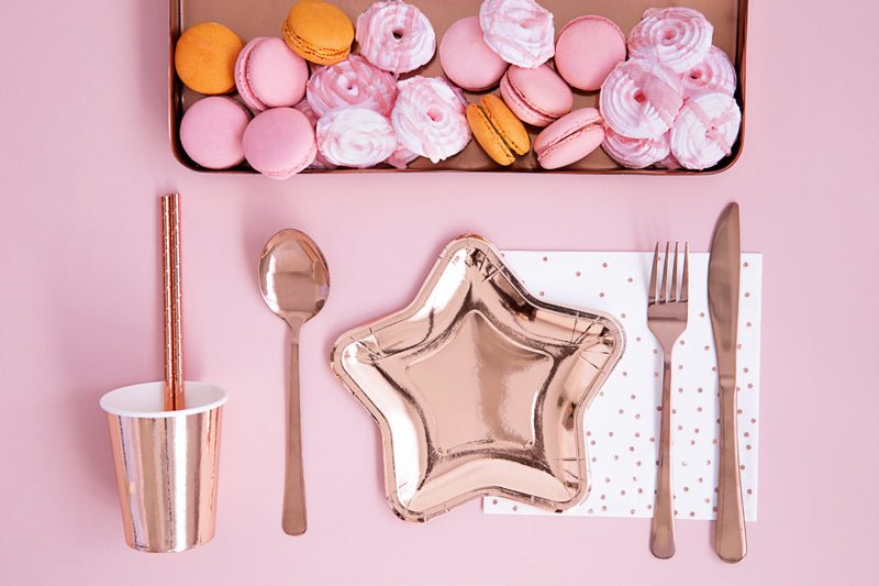 PartyDeco Servetėlės „Taškeliai“, 33 x 33 cm - Uogų kopos