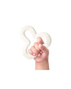 HEORSHE Shamrock Silikoninis kramtukas. 2vnt. - Balta+Rožinė - Uogų kopos