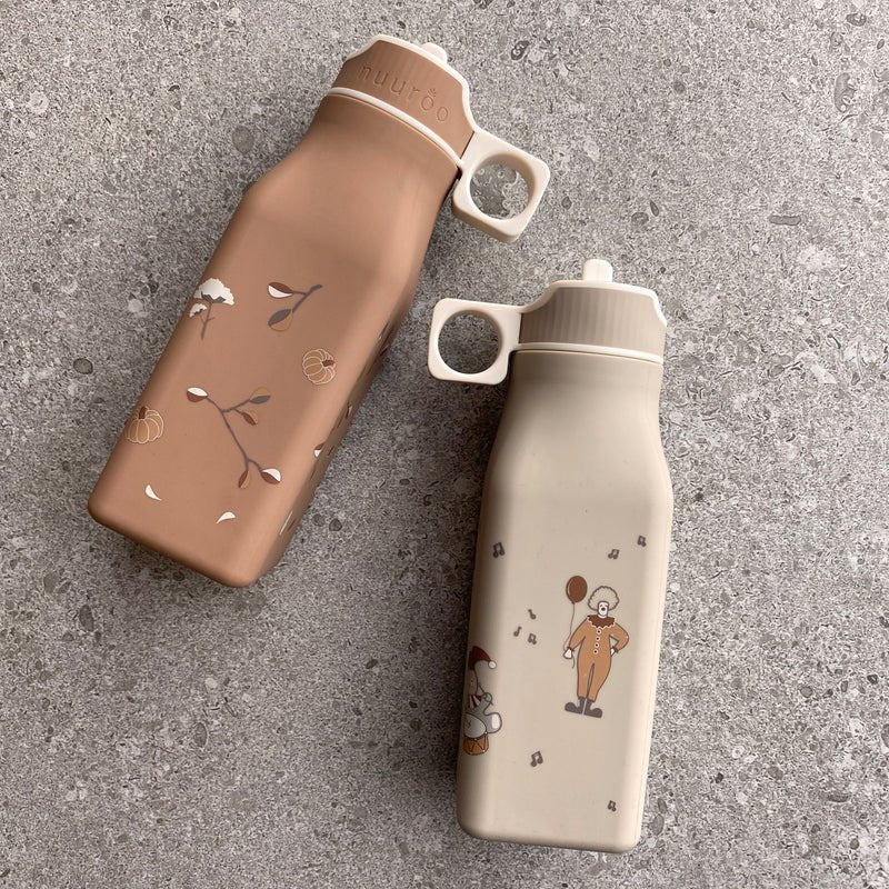 Nuuroo Silikoninė Gertuvė "Storm" 450ml - Cream carnival train - Uogų kopos