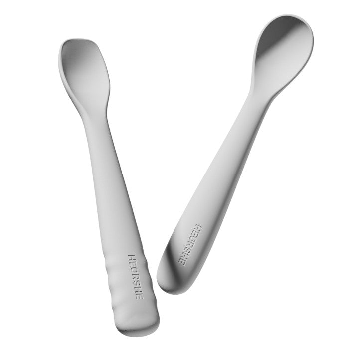 HEORSHE Silikoniniai įrankiai vaikams - Pilka - Uogų kopos