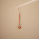 Mushie Silikoninis čiulptuko laikiklis „Hera“ - Rožinė - Uogų kopos