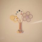 Mushie Silikoninis čiulptuko laikiklis „Hera“ - Rožinė - Uogų kopos