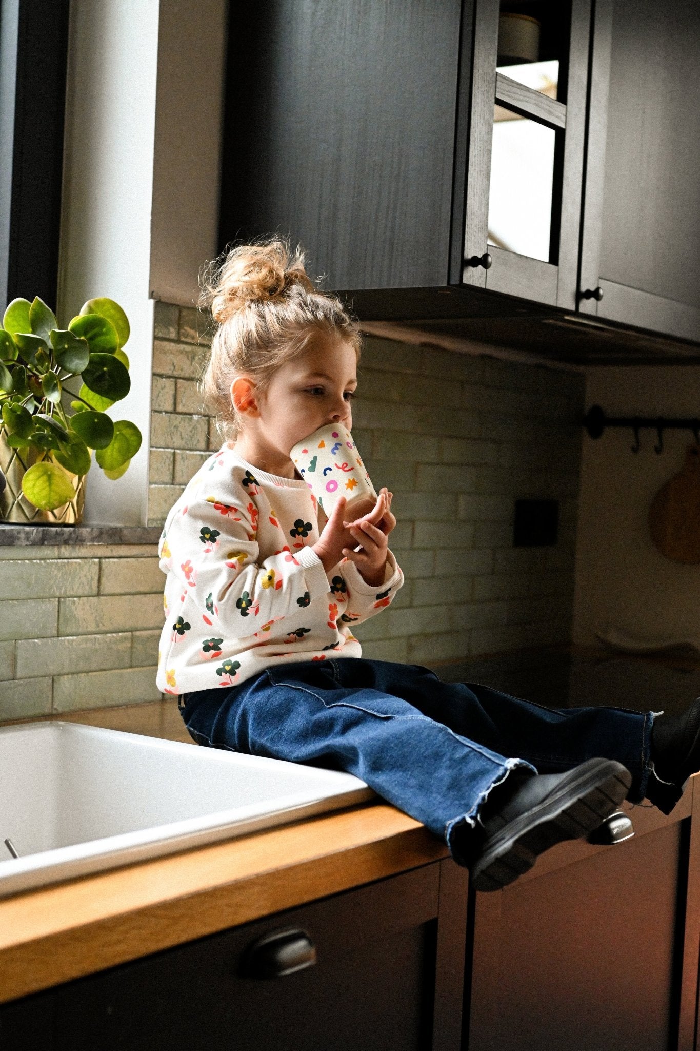 The Cotton Cloud Silikoninis indų rinkinys - Tangerine - Uogų kopos