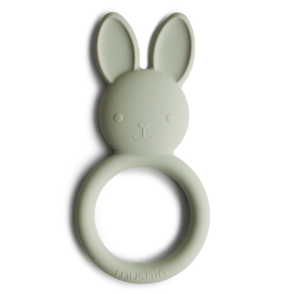 Mushie Silikoninis kramtukas „Bunny“ - Žalia - Uogų kopos