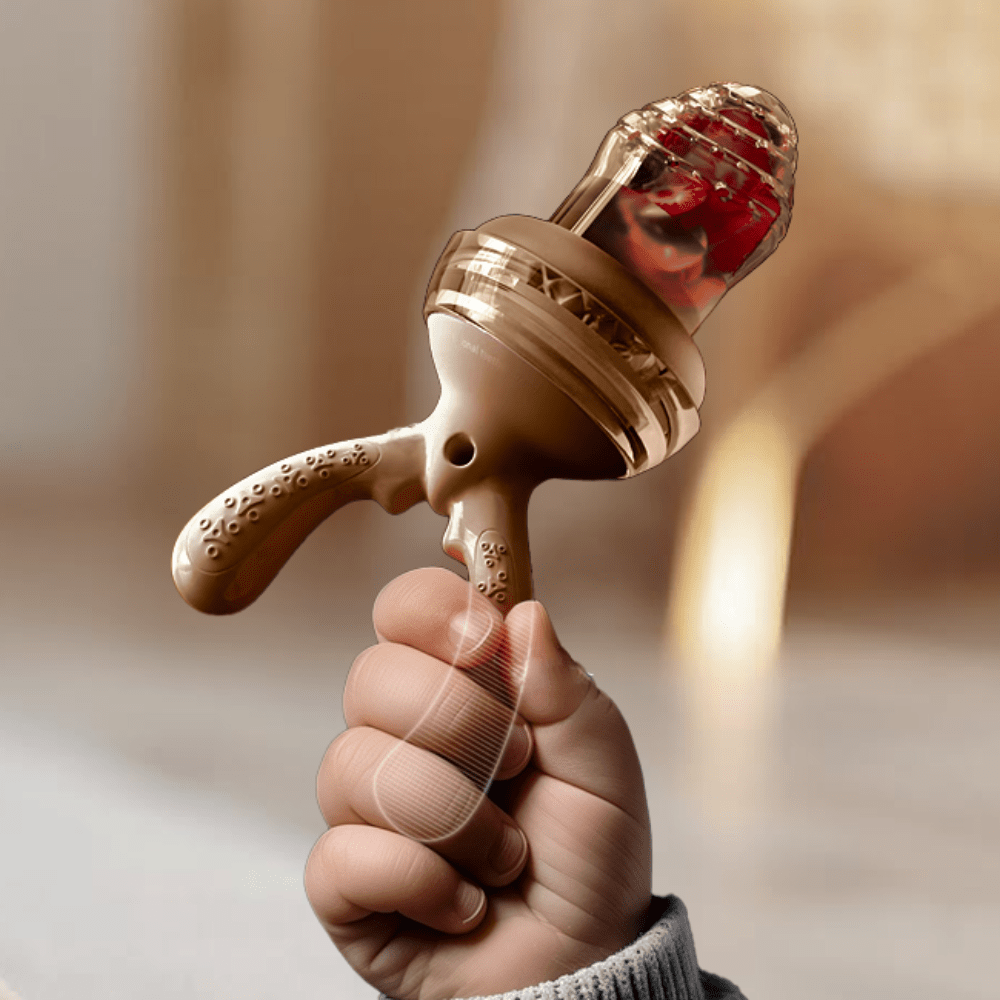 HEORSHE Silikoninis šviežio maisto maitintuvas kūdikiams - Rožinė - Uogų kopos