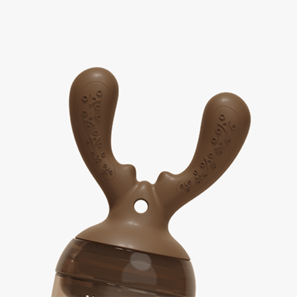 HEORSHE Silikoninis šviežio maisto maitintuvas kūdikiams - Ruda - Uogų kopos