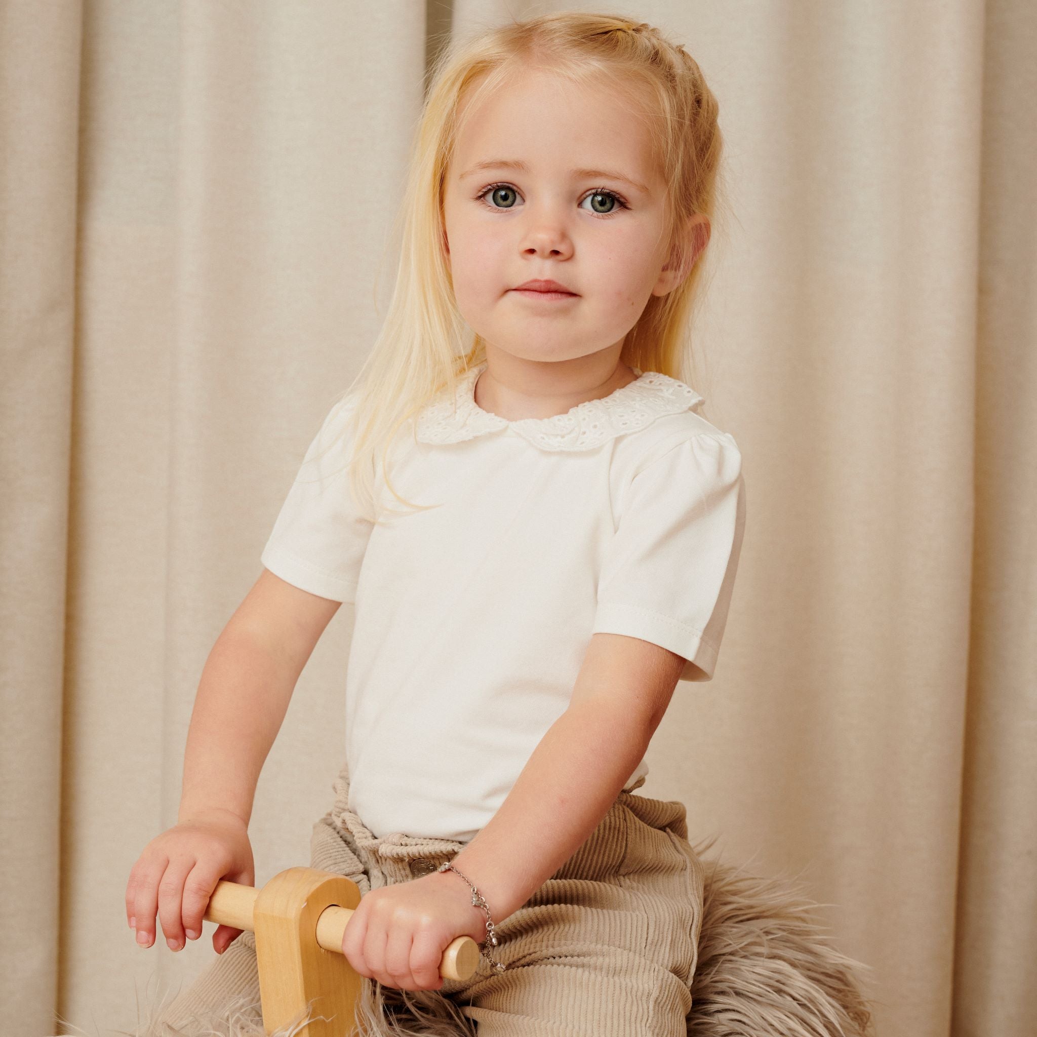 AC Atelier Šliaužtinukas su Jolie apykakle, trumpomis rankovėmis - Uogų kopos