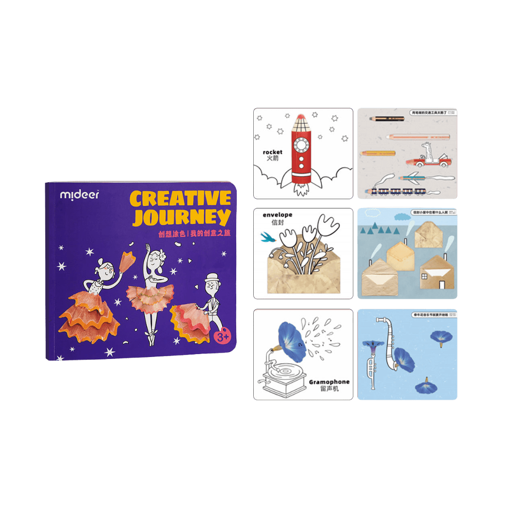 Mideer Spalvinimo knyga - Kūrybinė kelionė - Uogų kopos