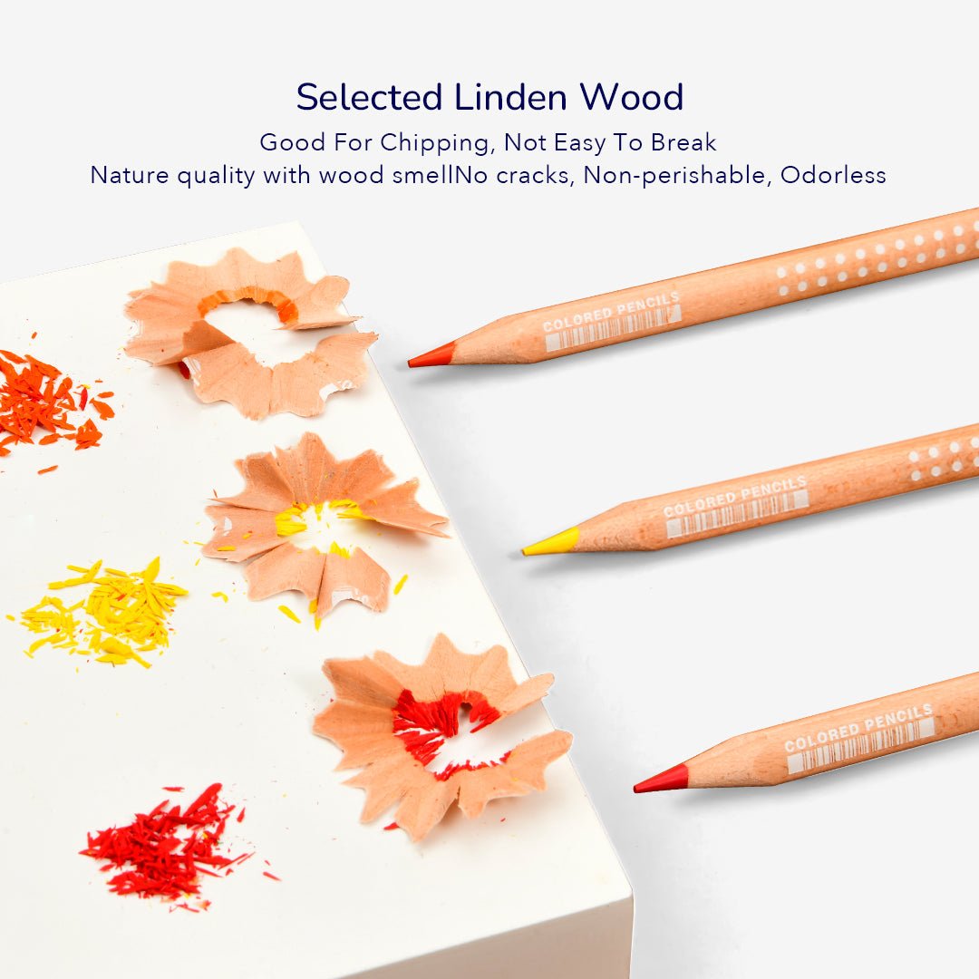 Mideer Spalvoti pieštukai - 24 spalvos - Uogų kopos