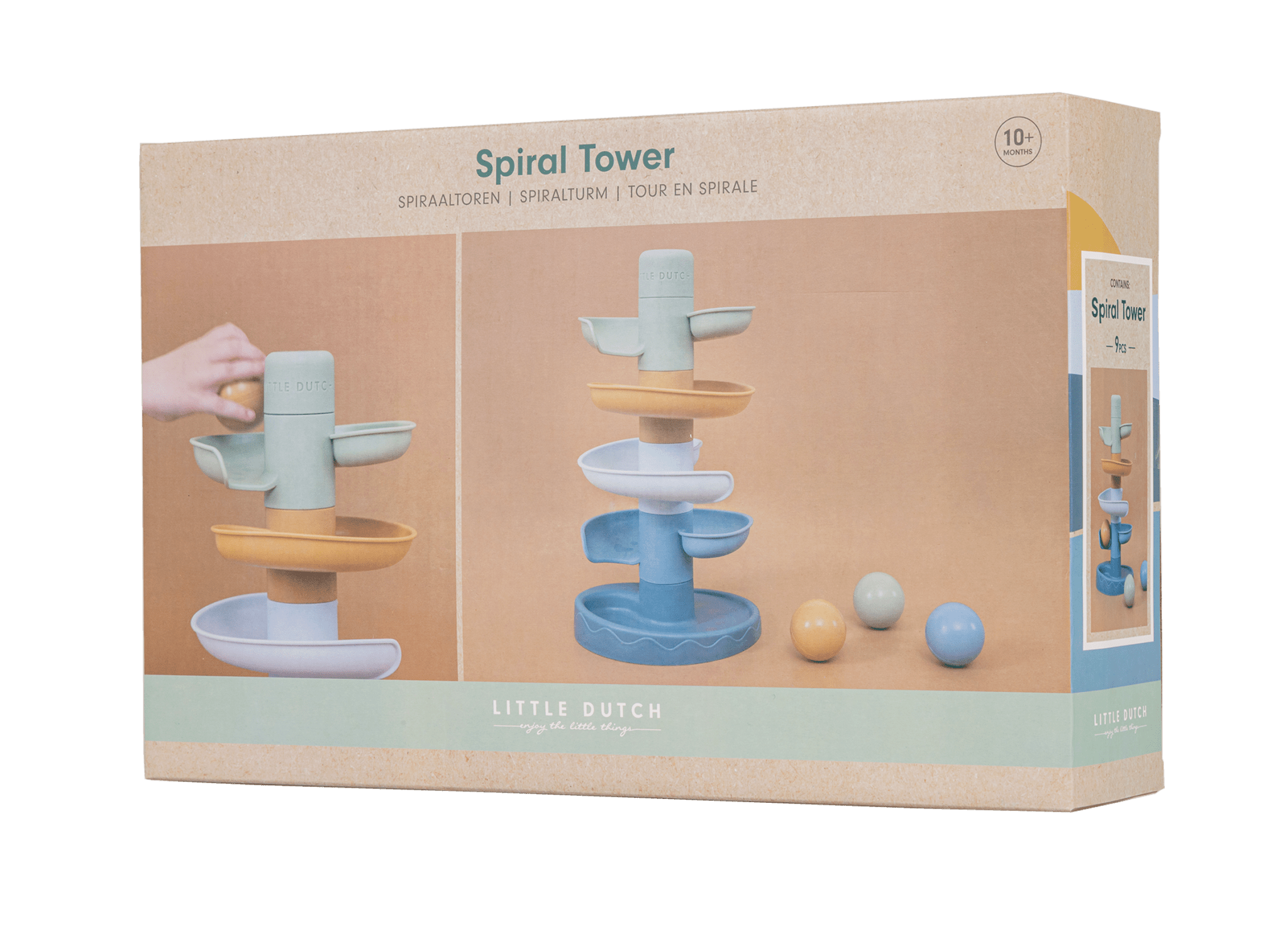 Little Dutch Spiralinis bokštas - Mėlyna - Uogų kopos
