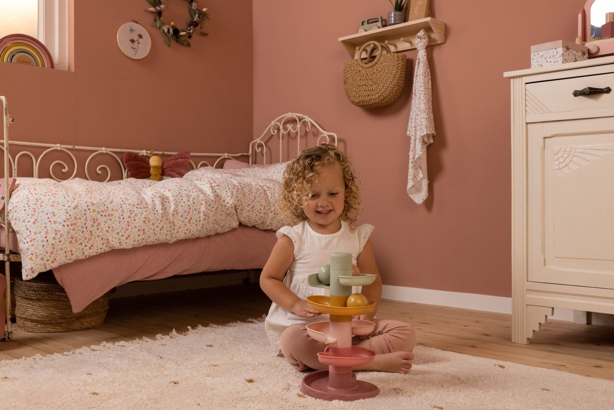 Little Dutch Spiralinis bokštas - Rožinė - Uogų kopos