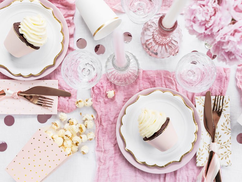 PartyDeco Spragėsių dėžutės „Auksiniai taškeliai“ - Uogų kopos