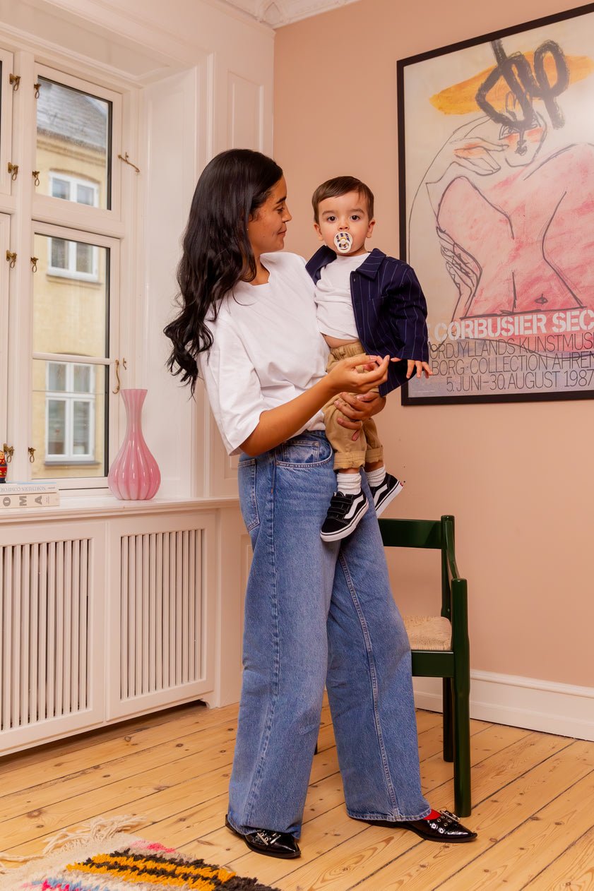 BIBS Studio apvalūs čiulptukai 2vnt. - Pin Sky blue Mix - Uogų kopos