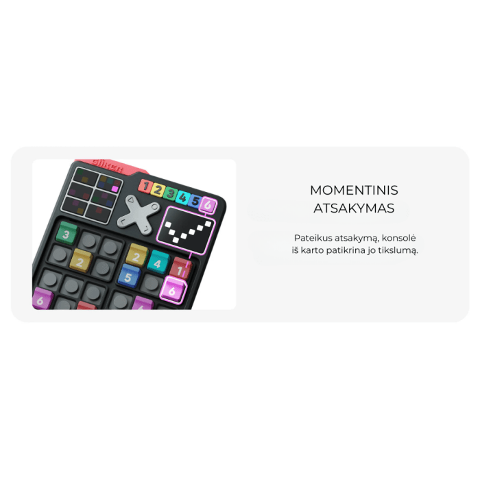 Giiker Sudoku interaktyvi konsolė - Uogų kopos