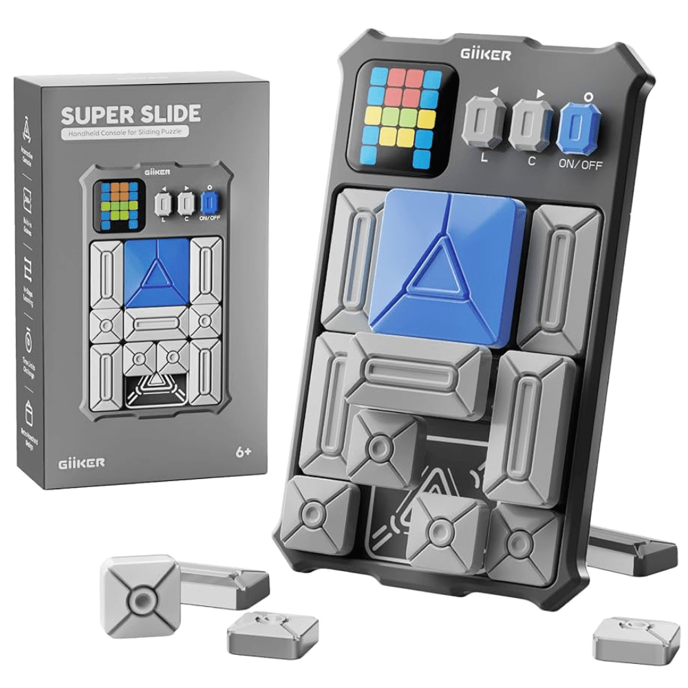 Giiker Super Slide interaktyvi konsolė - Pilka - Uogų kopos