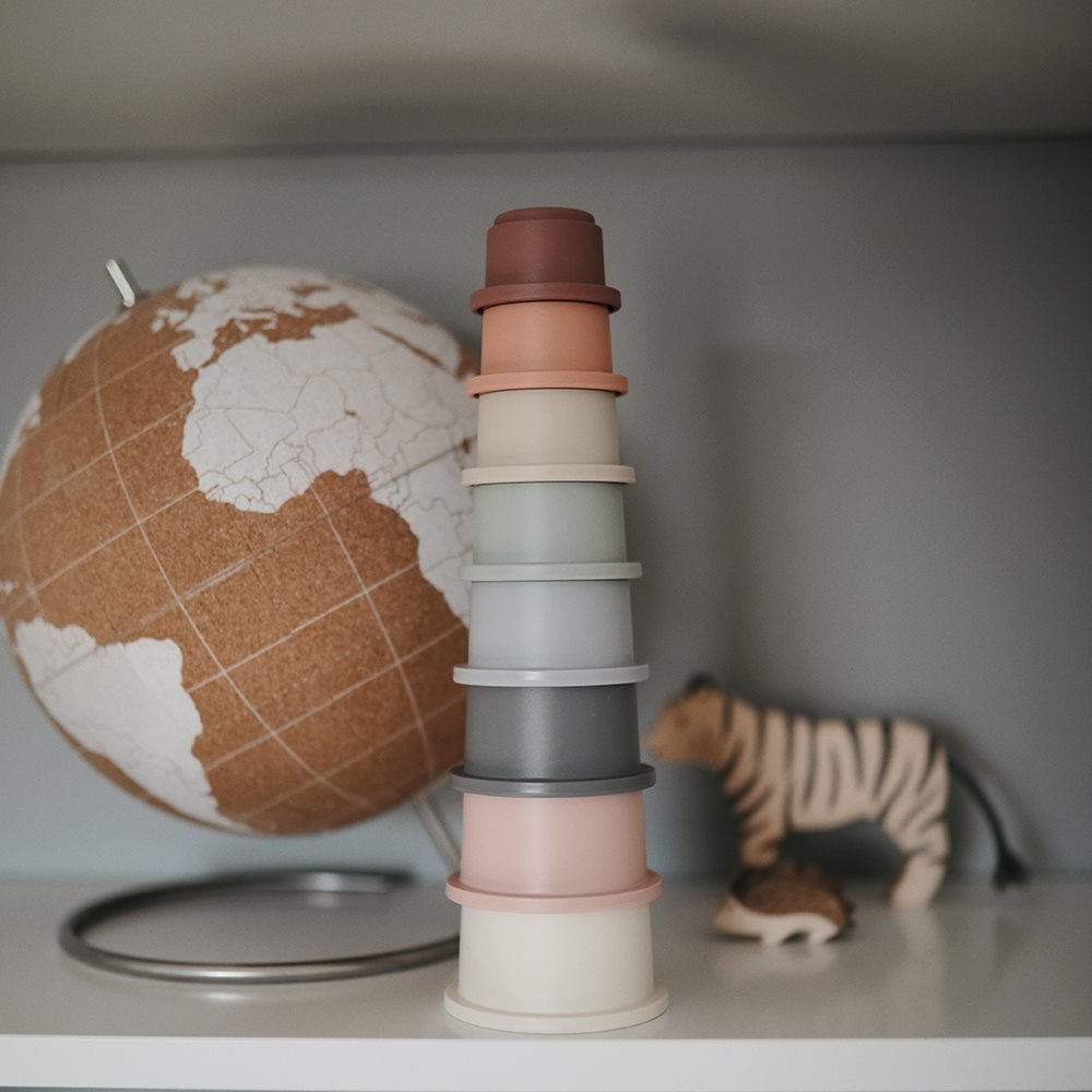 Mushie Sustatomas bokštas - Puodeliai - Uogų kopos