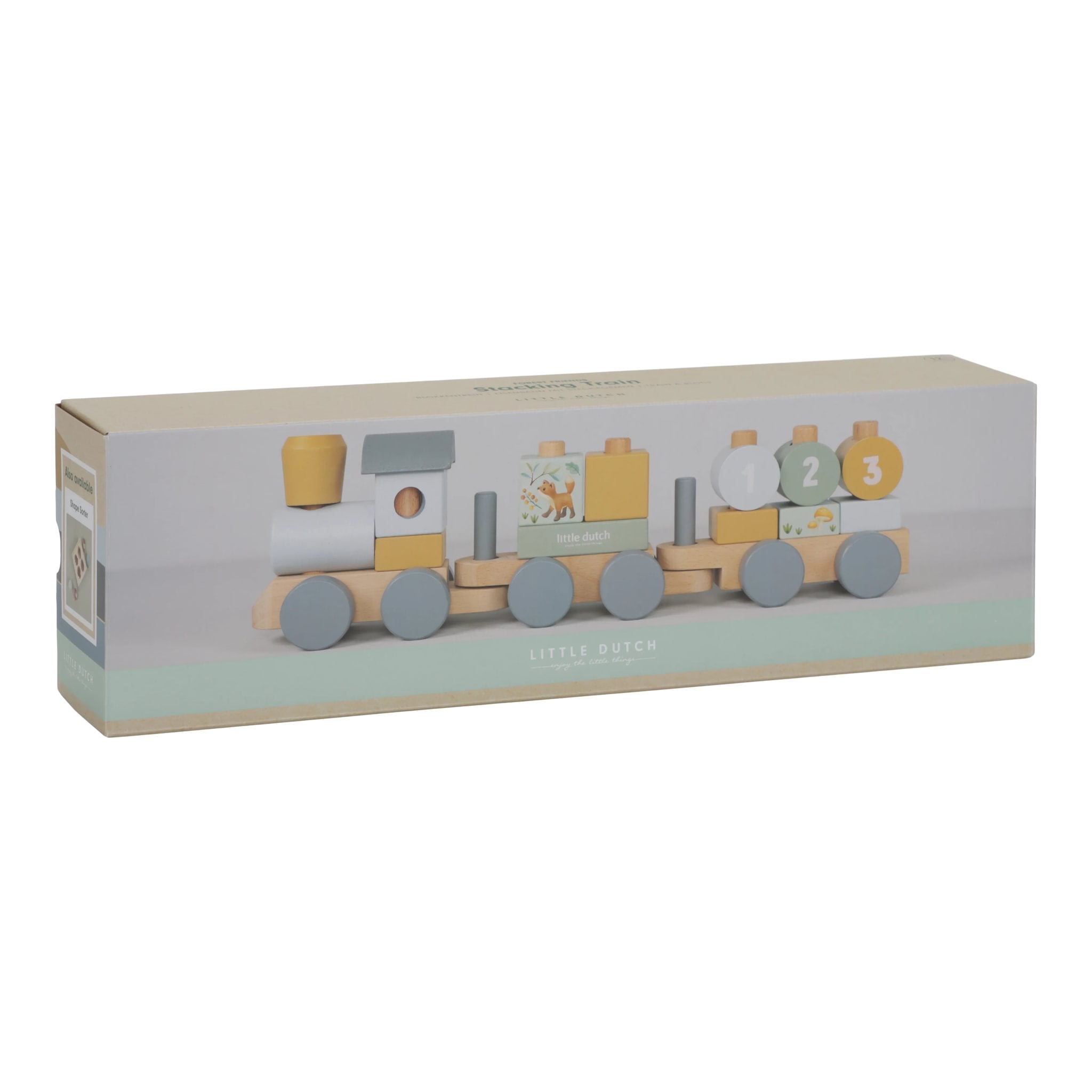 Little Dutch Sustatomas traukinukas „Forest Friends" - Uogų kopos