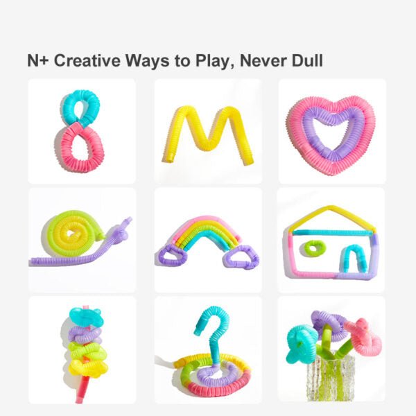 Mideer Šviečiančių vamzdelių žaidimo rinkinys - Uogų kopos