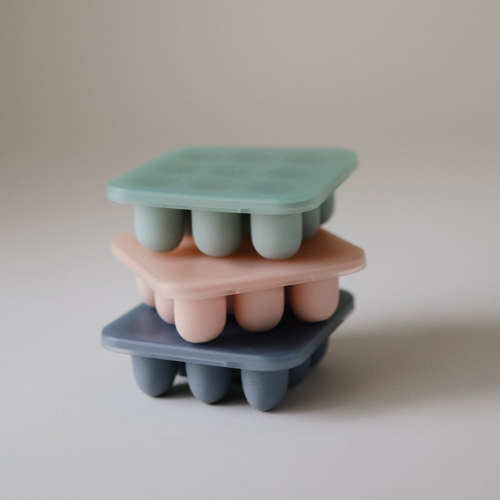 Mushie Šviežio maisto šaldymo formelės - Rožinė - Uogų kopos