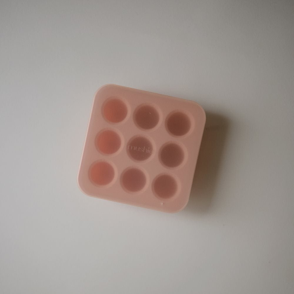 Mushie Šviežio maisto šaldymo formelės - Rožinė - Uogų kopos