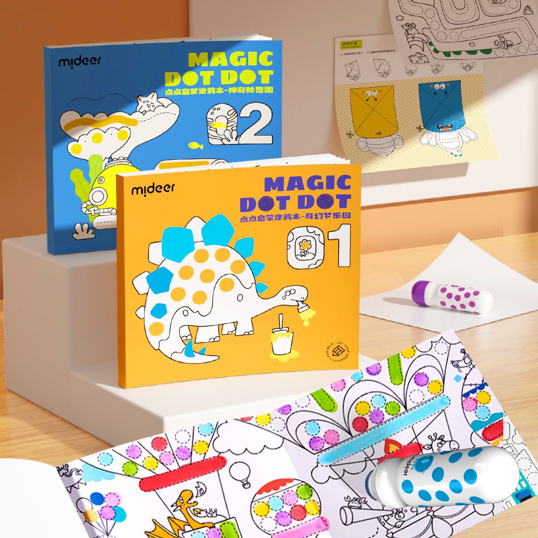 Mideer Taškinio spalvinimo knyga - Stebuklų šalis - Uogų kopos