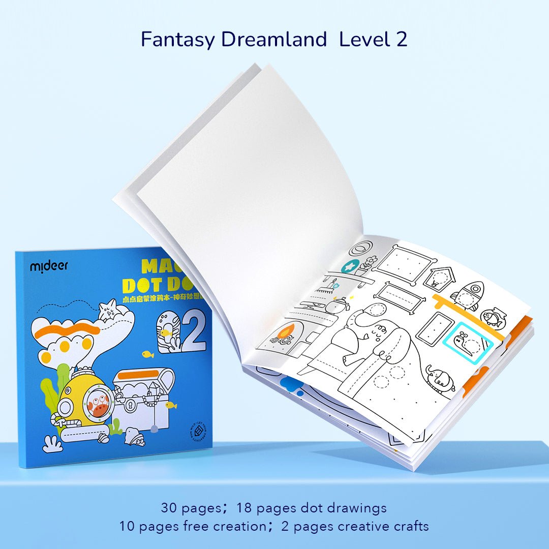 Mideer Taškinio spalvinimo knyga - Stebuklų šalis - Uogų kopos