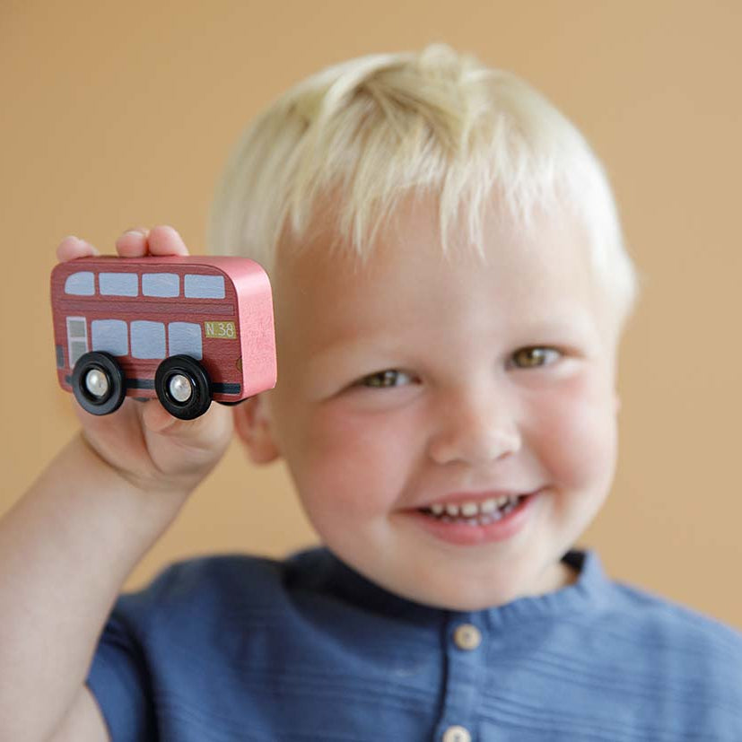 Little Dutch Transporto priemonių rinkinys - Geležinkelio priedas - Uogų kopos